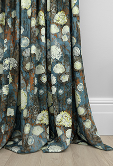 Burdock, Petrol - Made to Measure Curtains